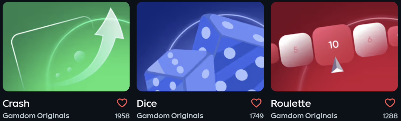 Gamdom official website